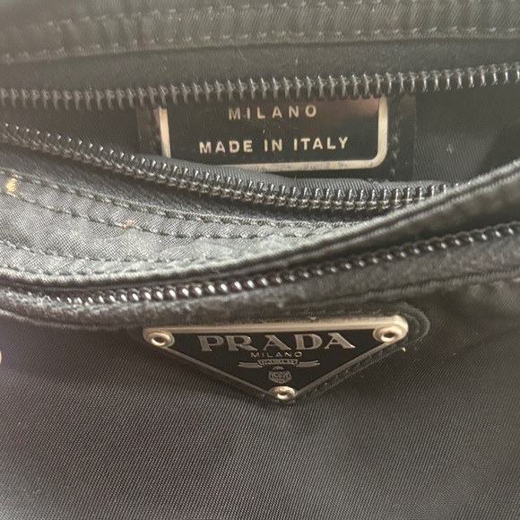 Prada Black Nylon Messenger Bag - Picture 4 of 5
